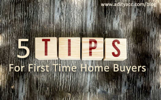 Five Tips for First Time Home Buyers